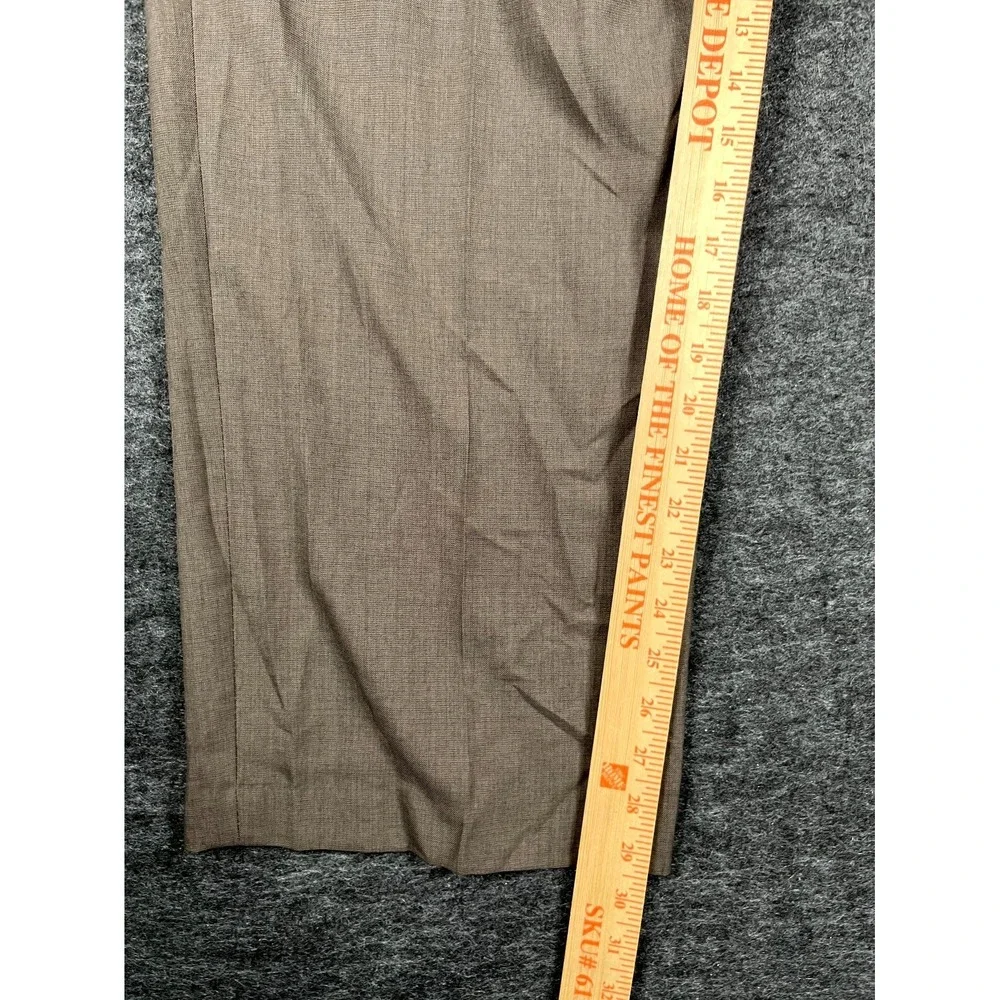 Genesis Dress Pants Mens 48x38 Taupe Tetron Microfiber Formal‎ Business Formal